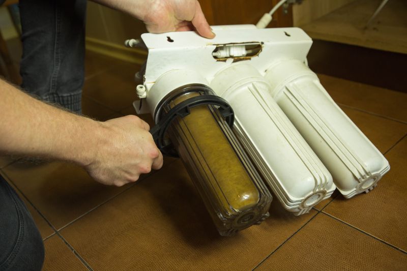 Completed Water Softener Installation